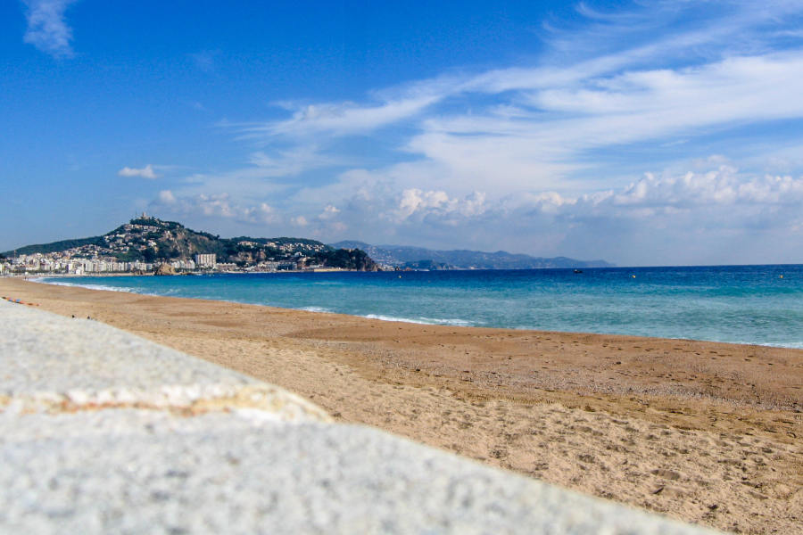 Plage de sable fin à Hendaye