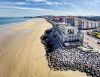 beach in summer hendaye