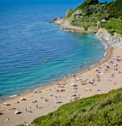 campsite near beach saint-jean-de-luz