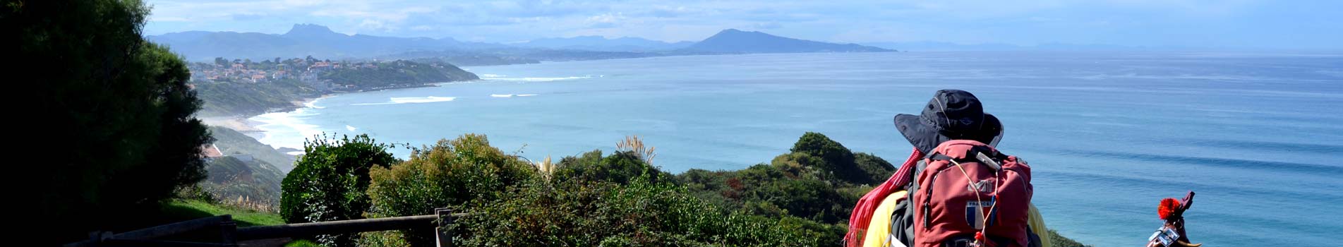 Randonnée sur le sentier littoral du Pays basque